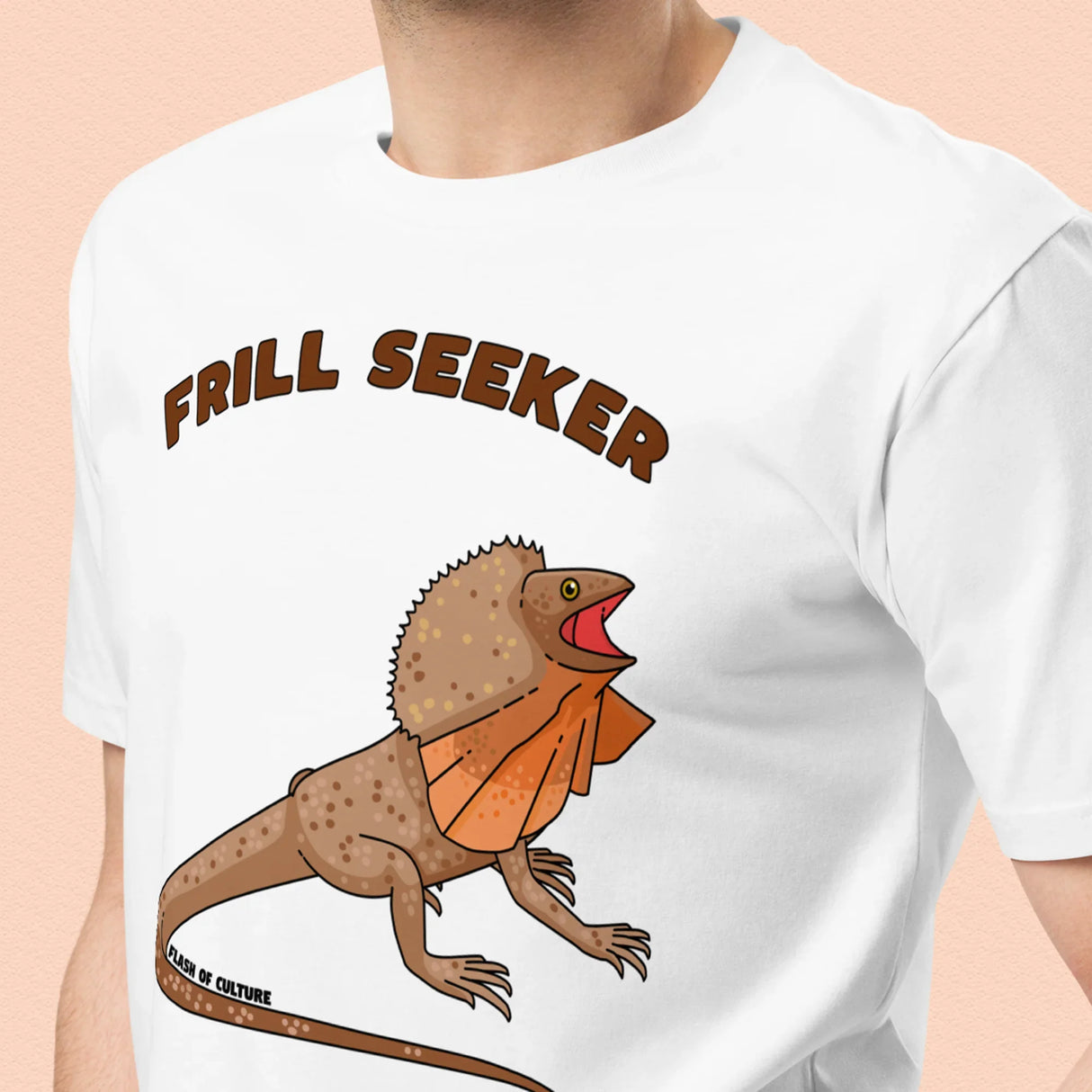 Frilled-Neck Lizard Frill Seeker T-Shirt Adult Unisex