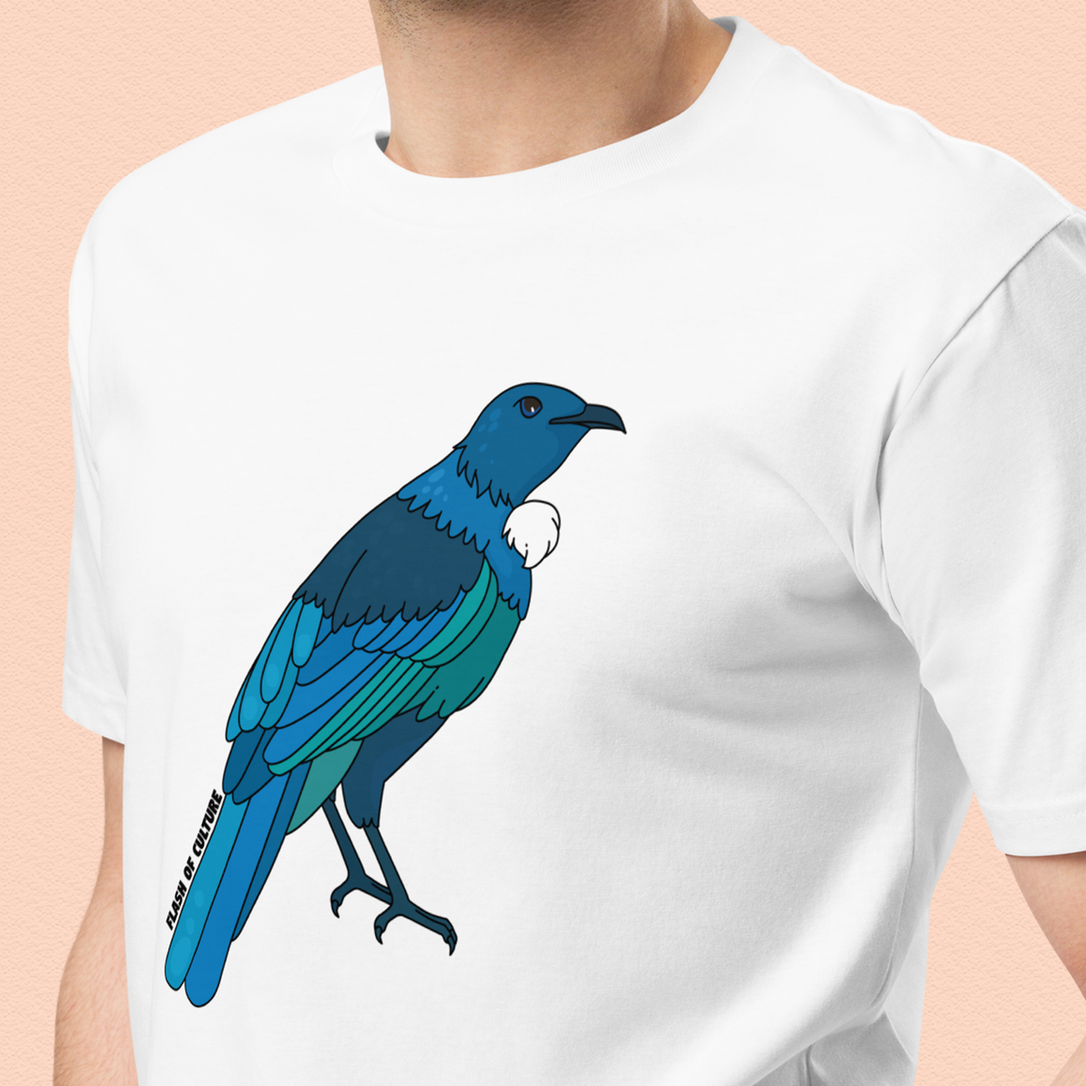 New Zealand Tui Bird T-Shirt Adult Unisex