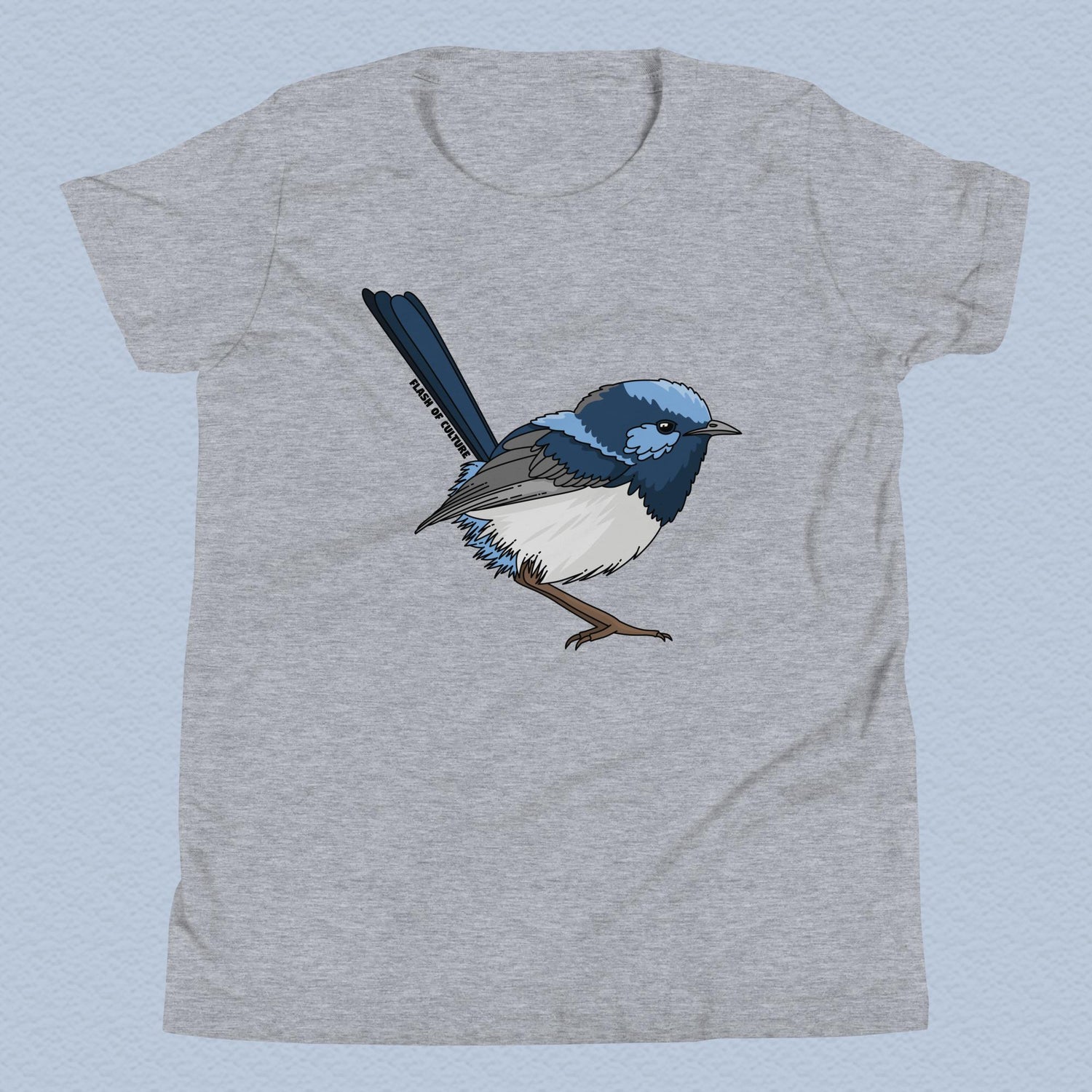 Superb Fairy Wren T-Shirt Kids Youth Size 6+ years