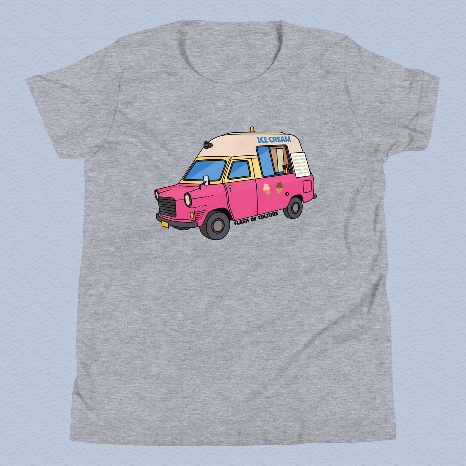 Australian Ice Cream Van T-Shirt Kids Youth Size 6+ years
