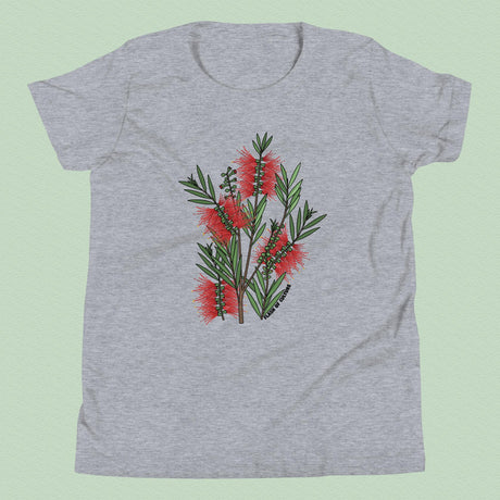 Australian Bottlebrush T-Shirt Kids Youth Size 6+ years