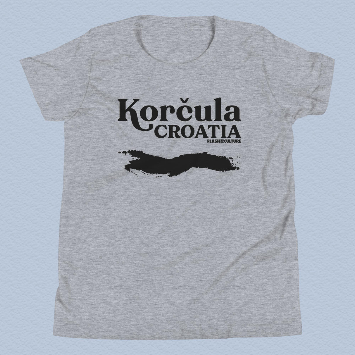 Korcula Croatia T-Shirt Kids Youth Size 6+ years