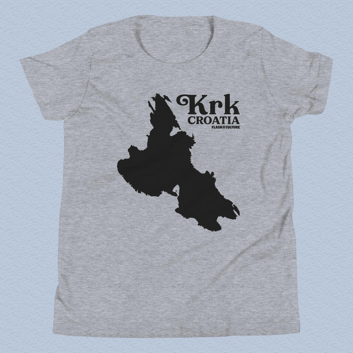 Island of Krk, Croatia T-Shirt Kids Youth Size 6+ years