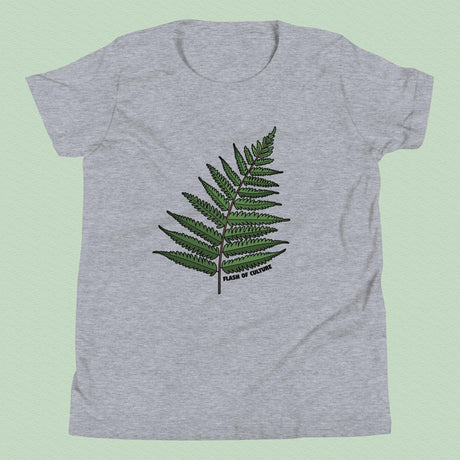 New Zealand Fern T-Shirt Kids Youth Size 6+ years