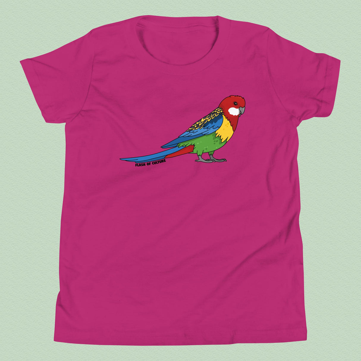 Australian Rosella T-Shirt Kids Youth Size 6+ years