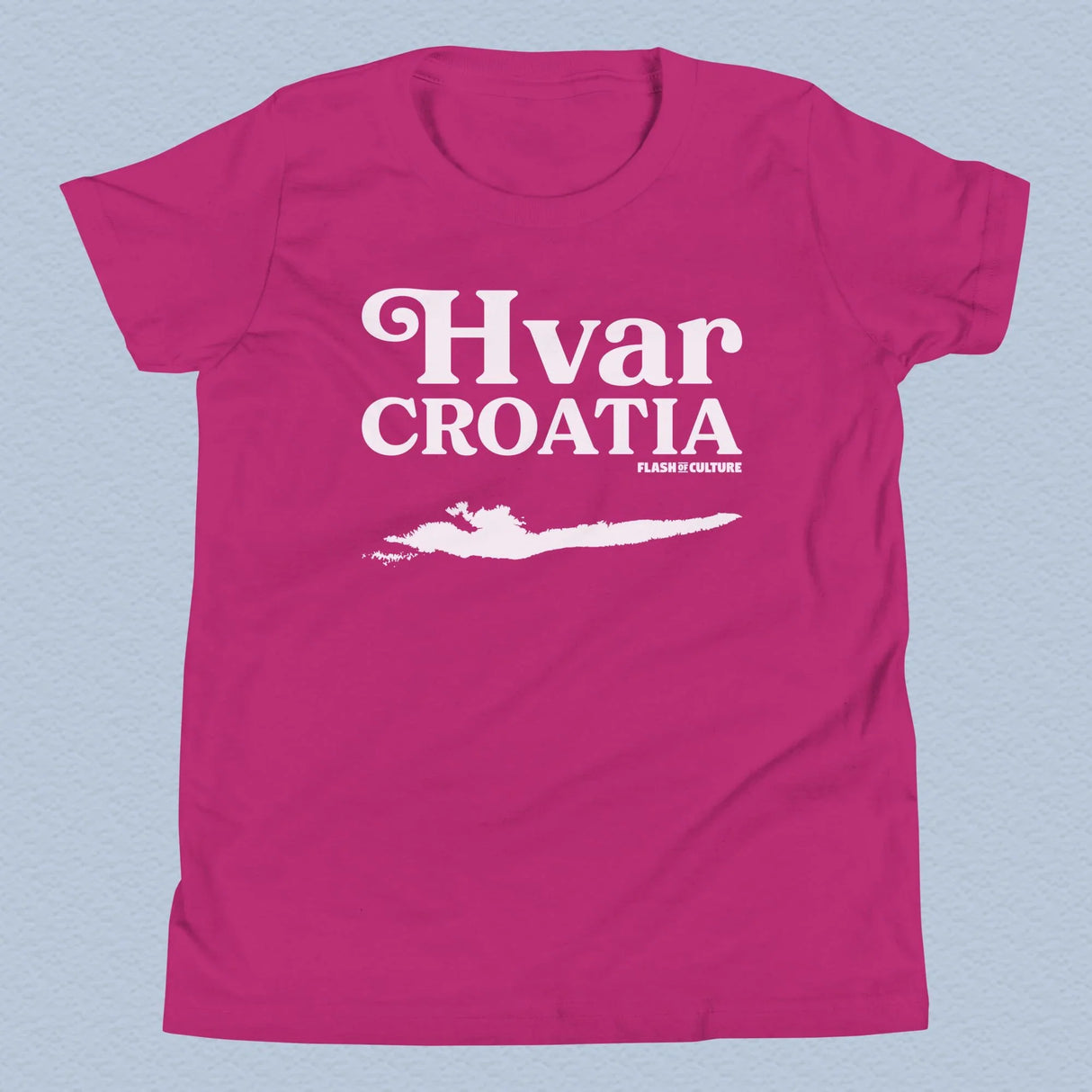 Hvar Island Croatia T-Shirt Kids Youth Size 6+ years