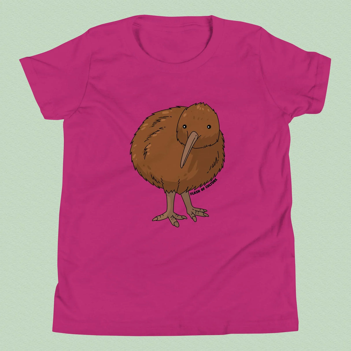 New Zealand Kiwi T-Shirts Kids Youth Size 6+ years