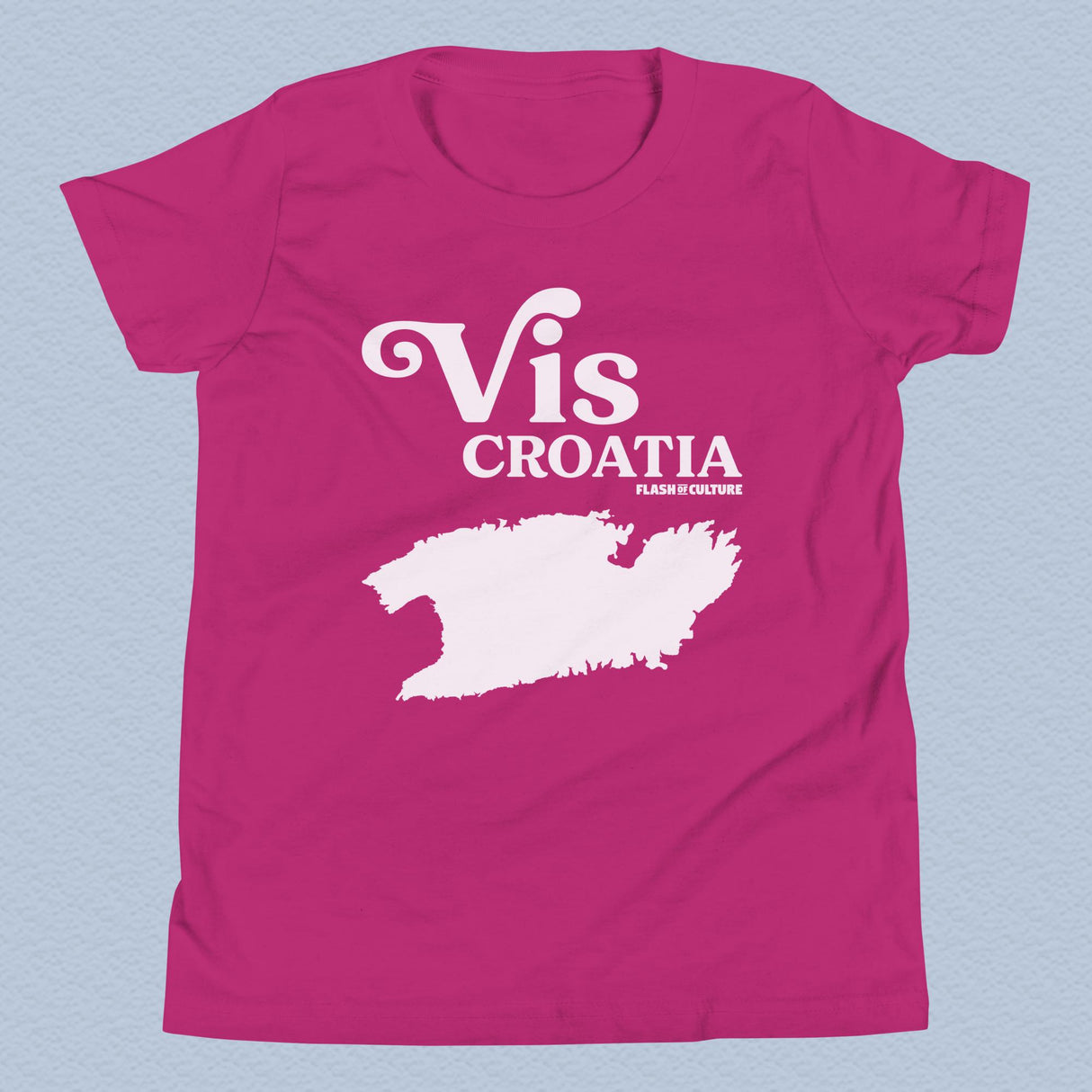 Vis Island Croatia T-Shirt Kids Youth Size 6+ years