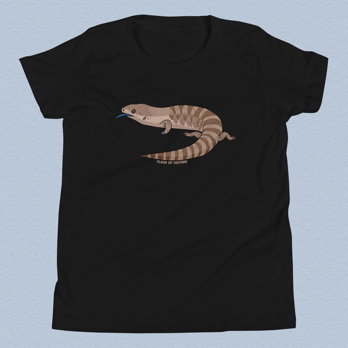 Blue Tongue Lizard T-Shirt Kids Youth Size 6+ years