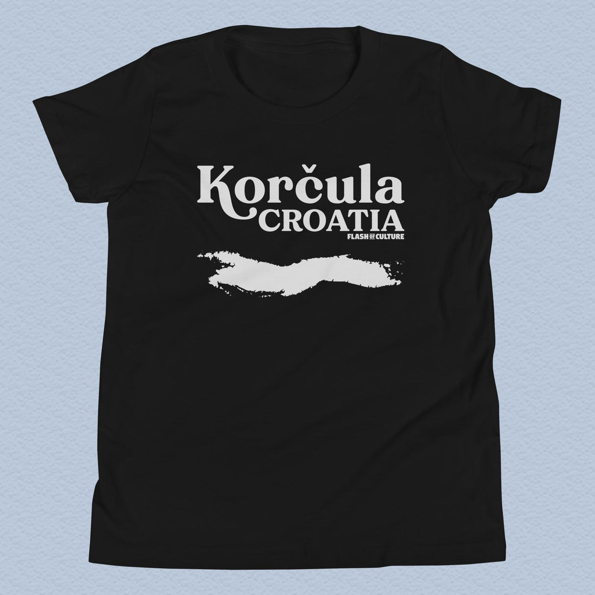 Korcula Croatia T-Shirt Kids Youth Size 6+ years