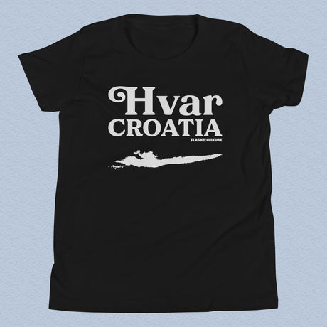 Hvar Island Croatia T-Shirt Kids Youth Size 6+ years