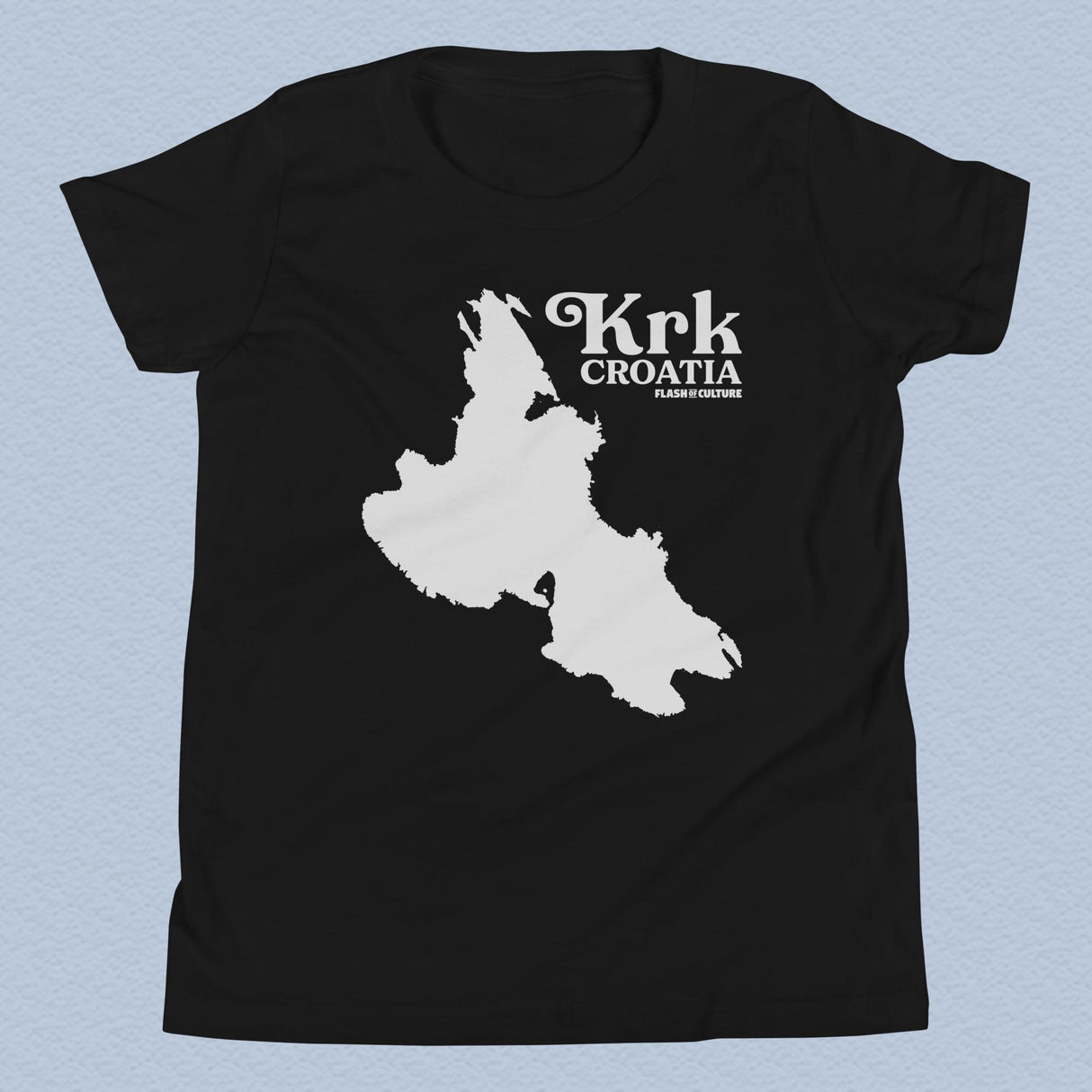 Island of Krk, Croatia T-Shirt Kids Youth Size 6+ years