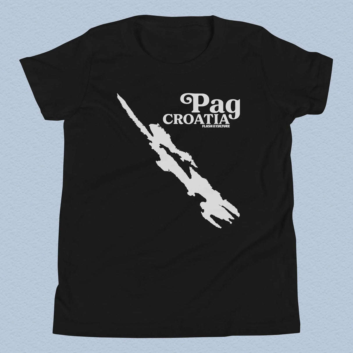 Pag Island Croatia T-Shirt Kids Youth Size 6+ years