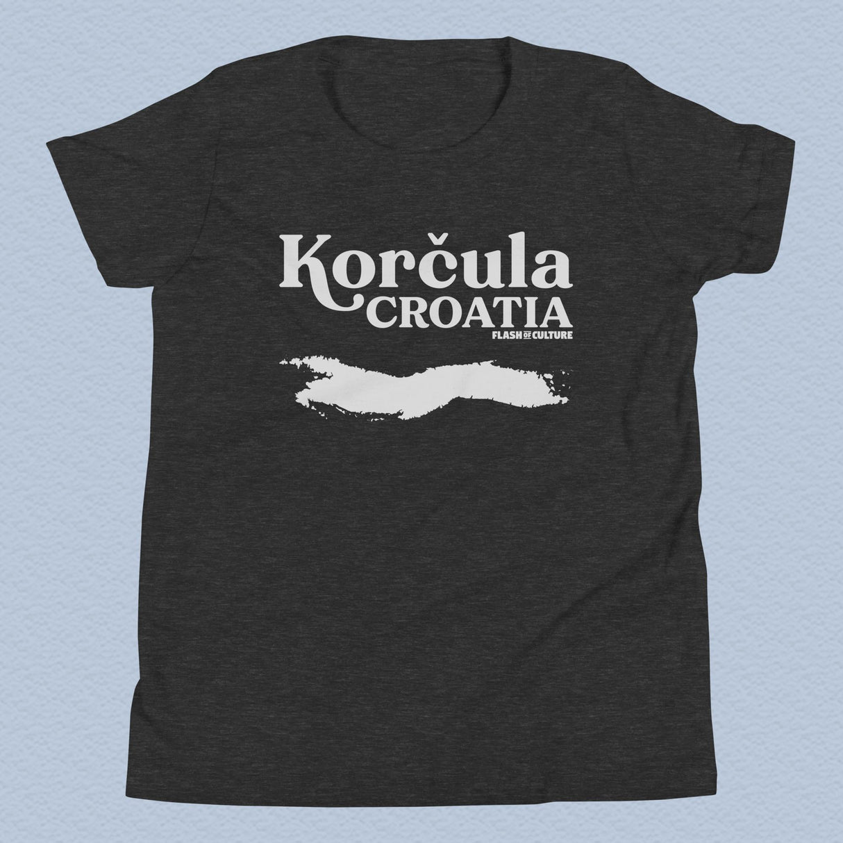 Korcula Croatia T-Shirt Kids Youth Size 6+ years