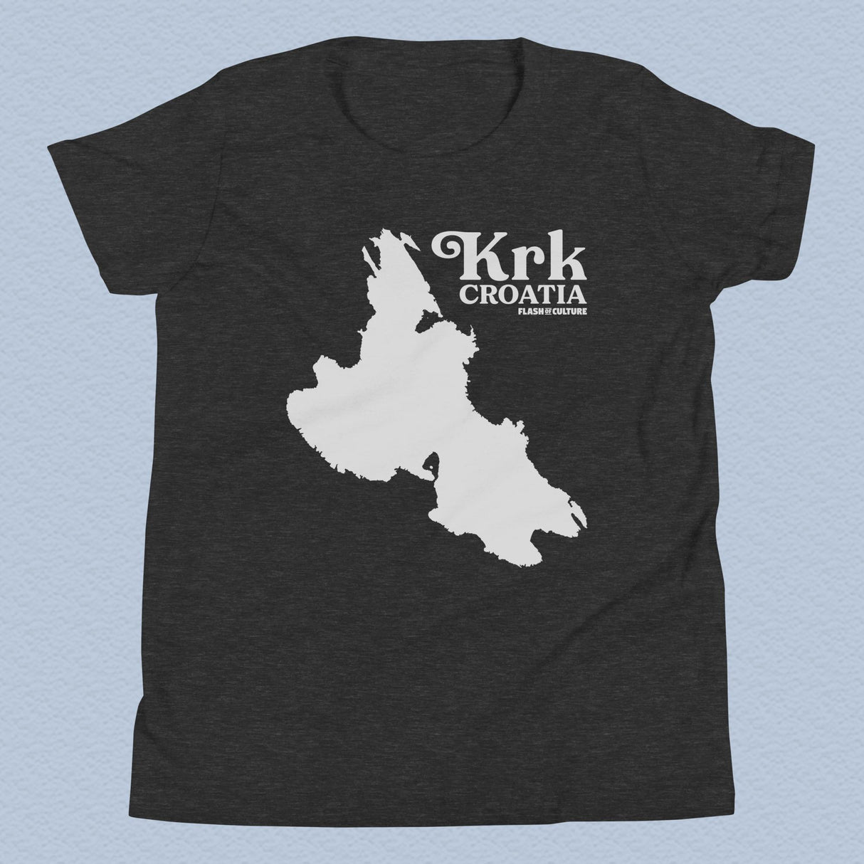 Island of Krk, Croatia T-Shirt Kids Youth Size 6+ years