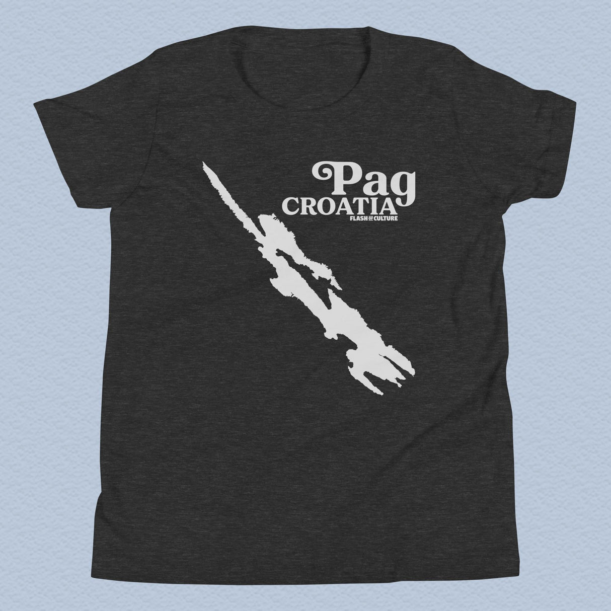 Pag Island Croatia T-Shirt Kids Youth Size 6+ years