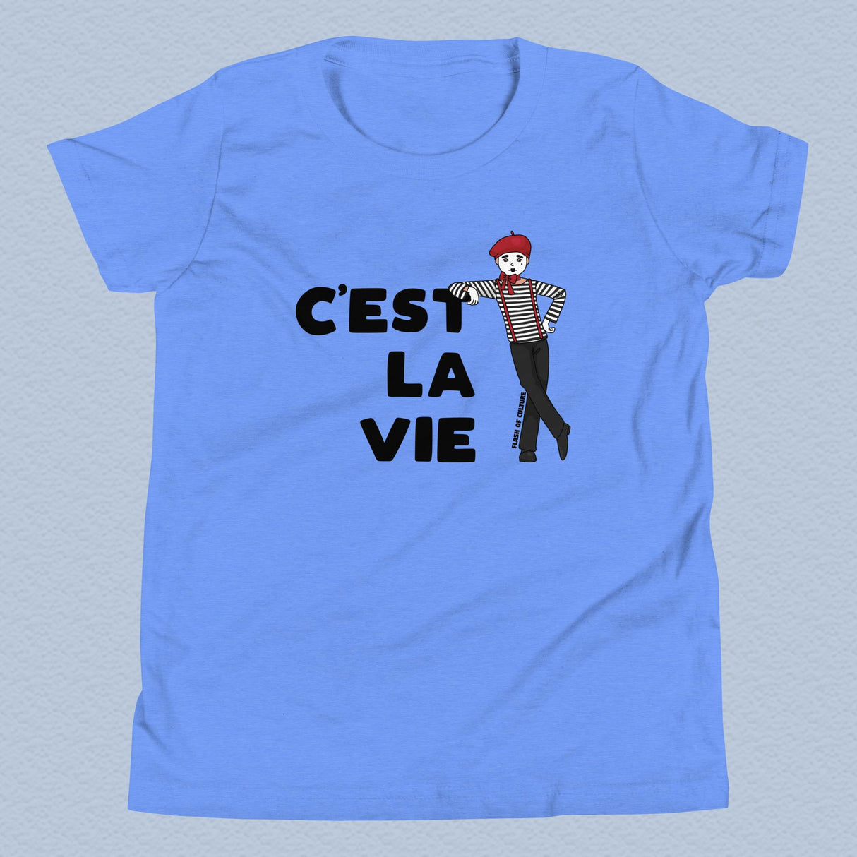 C'est La Vie T-Shirt Kids Youth Size 6+ years