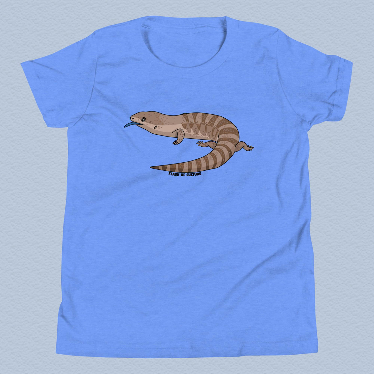 Blue Tongue Lizard T-Shirt Kids Youth Size 6+ years