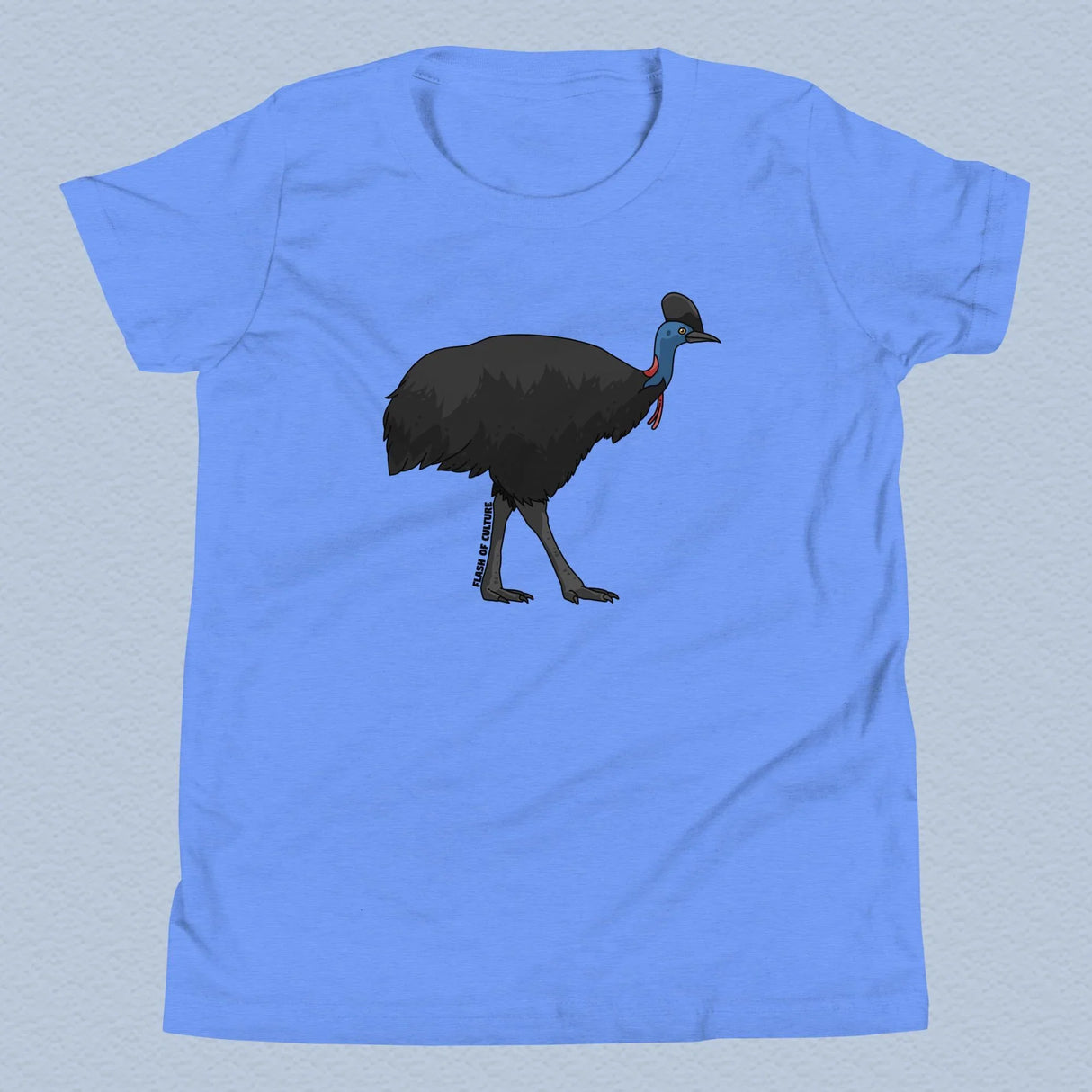 Australian Cassowary T-Shirt Kids Youth Size 6+ years