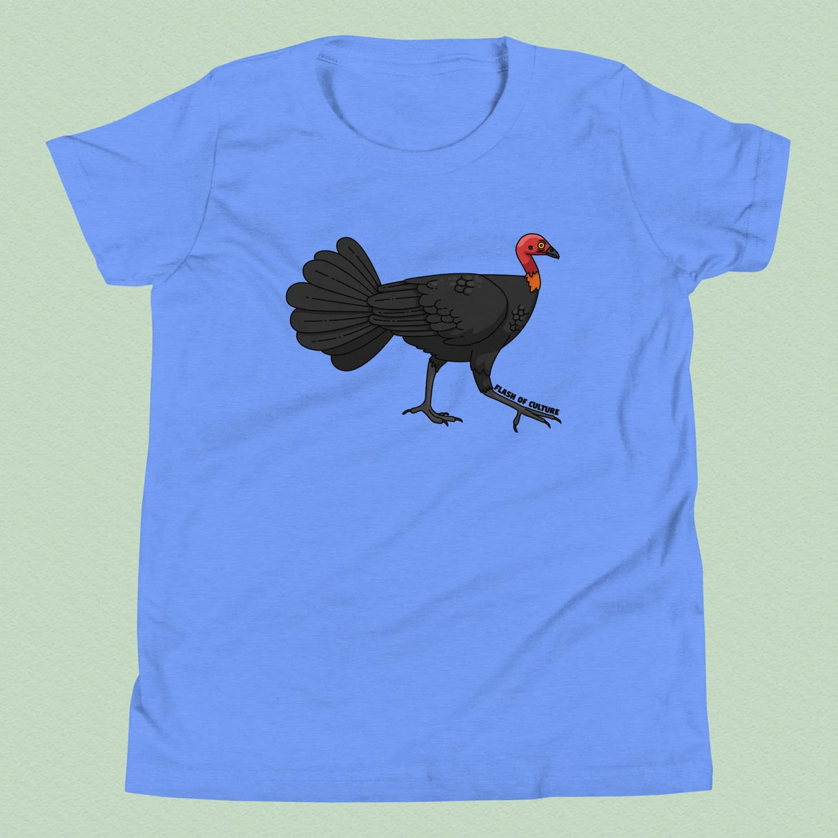 Australian Bush Turkey T-Shirt Kids Youth Size 6+ years