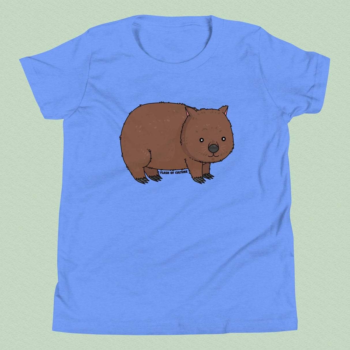 Australian Wombat T-Shirt Kids Youth Size 6+ years