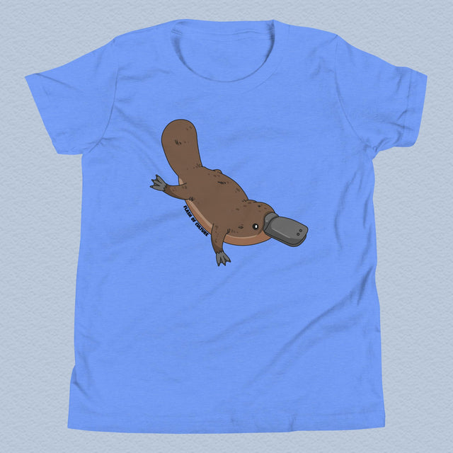 Australian Platypus T-Shirt Kids Youth Size 6+ years