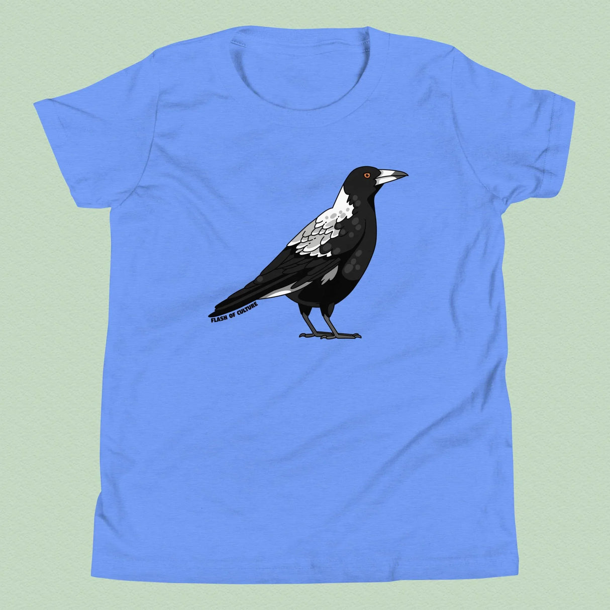 Australian Magpie T-Shirt Kids Youth Size 6+ years