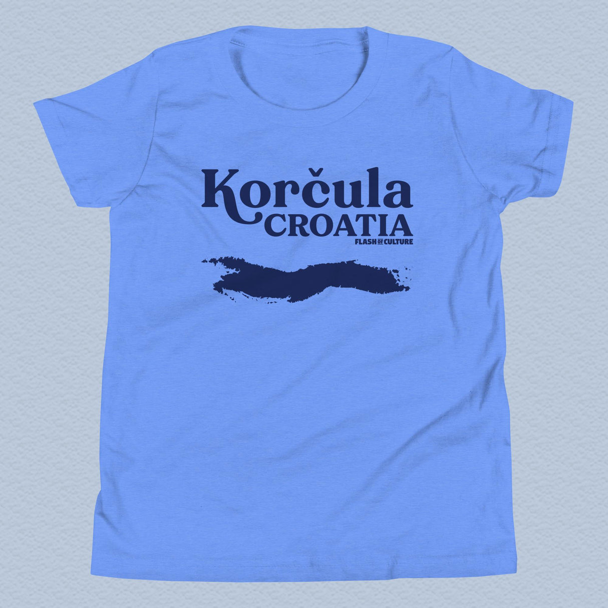 Korcula Croatia T-Shirt Kids Youth Size 6+ years
