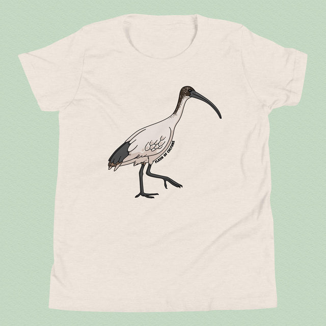 Australian Ibis T-Shirt Kids Youth Size 6+ years