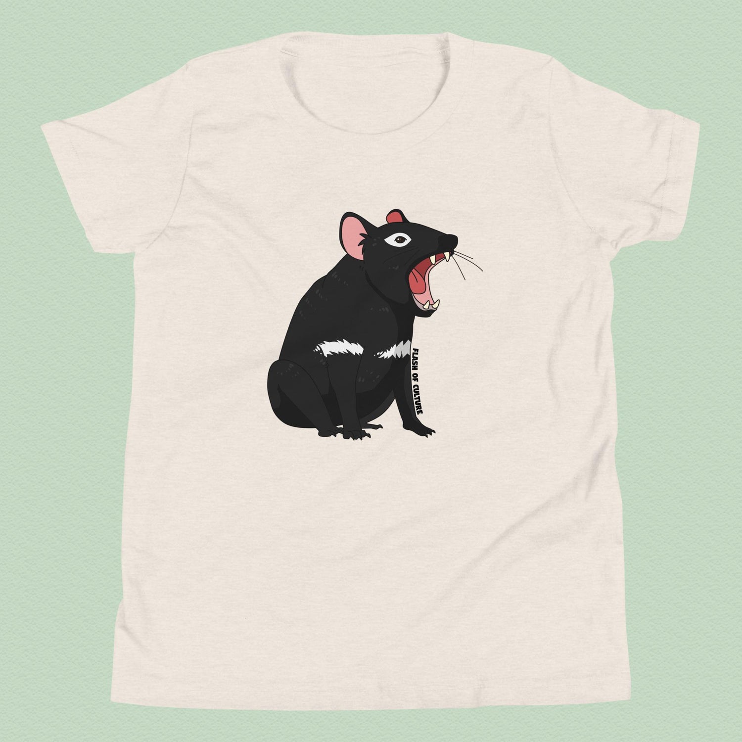 Australian Tasmanian Devil T-Shirt Kids Youth Size 6+ years