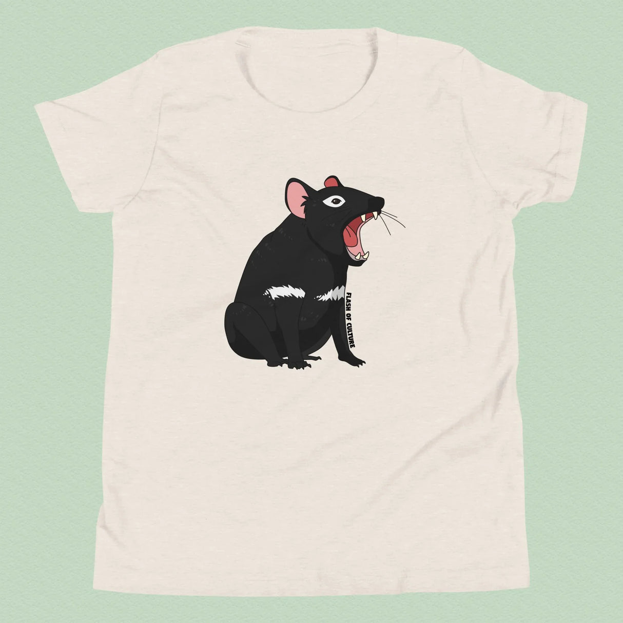 Australian Tasmanian Devil T-Shirt Kids Youth Size 6+ years