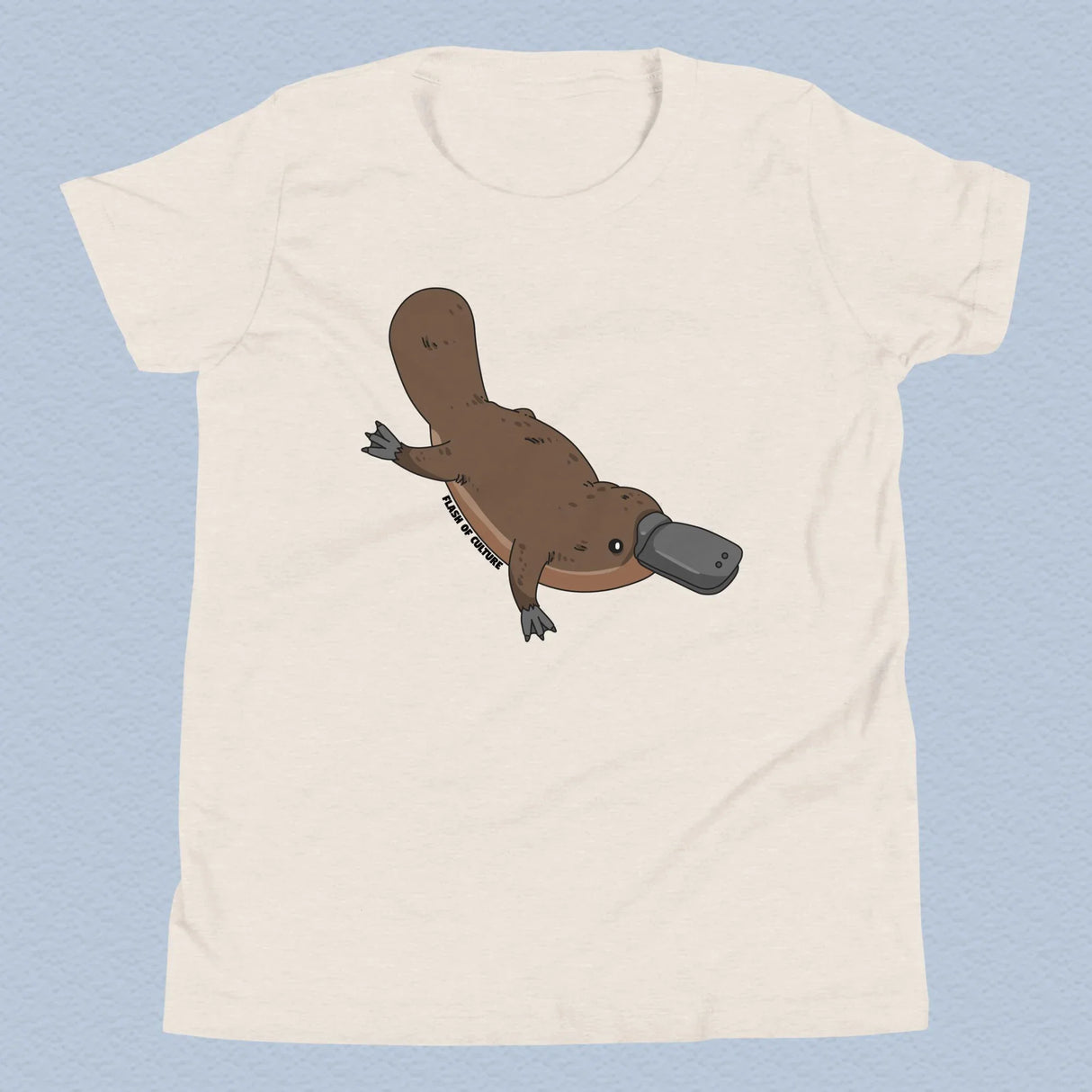 Australian Platypus T-Shirt Kids Youth Size 6+ years