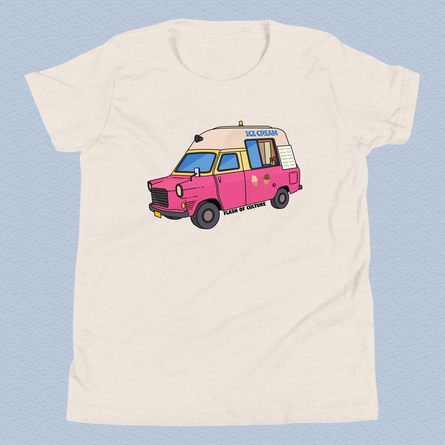 Australian Ice Cream Van T-Shirt Kids Youth Size 6+ years
