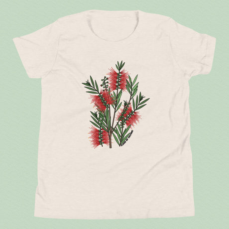 Australian Bottlebrush T-Shirt Kids Youth Size 6+ years