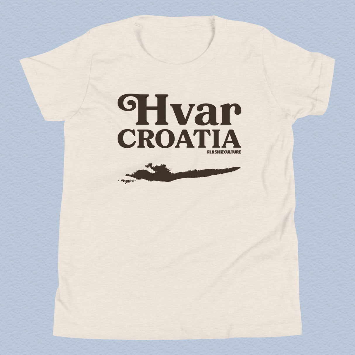 Hvar Island Croatia T-Shirt Kids Youth Size 6+ years