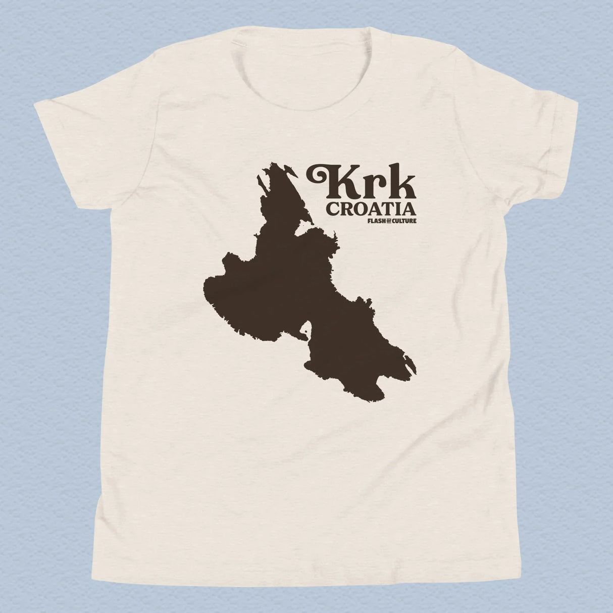 Island of Krk, Croatia T-Shirt Kids Youth Size 6+ years