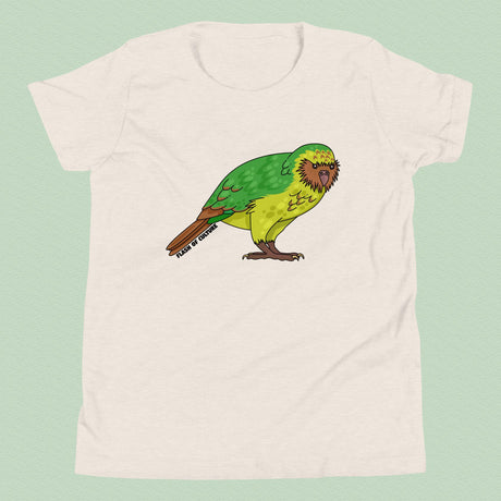 New Zealand Kakapo T-Shirt Kids Youth Size 6+ years
