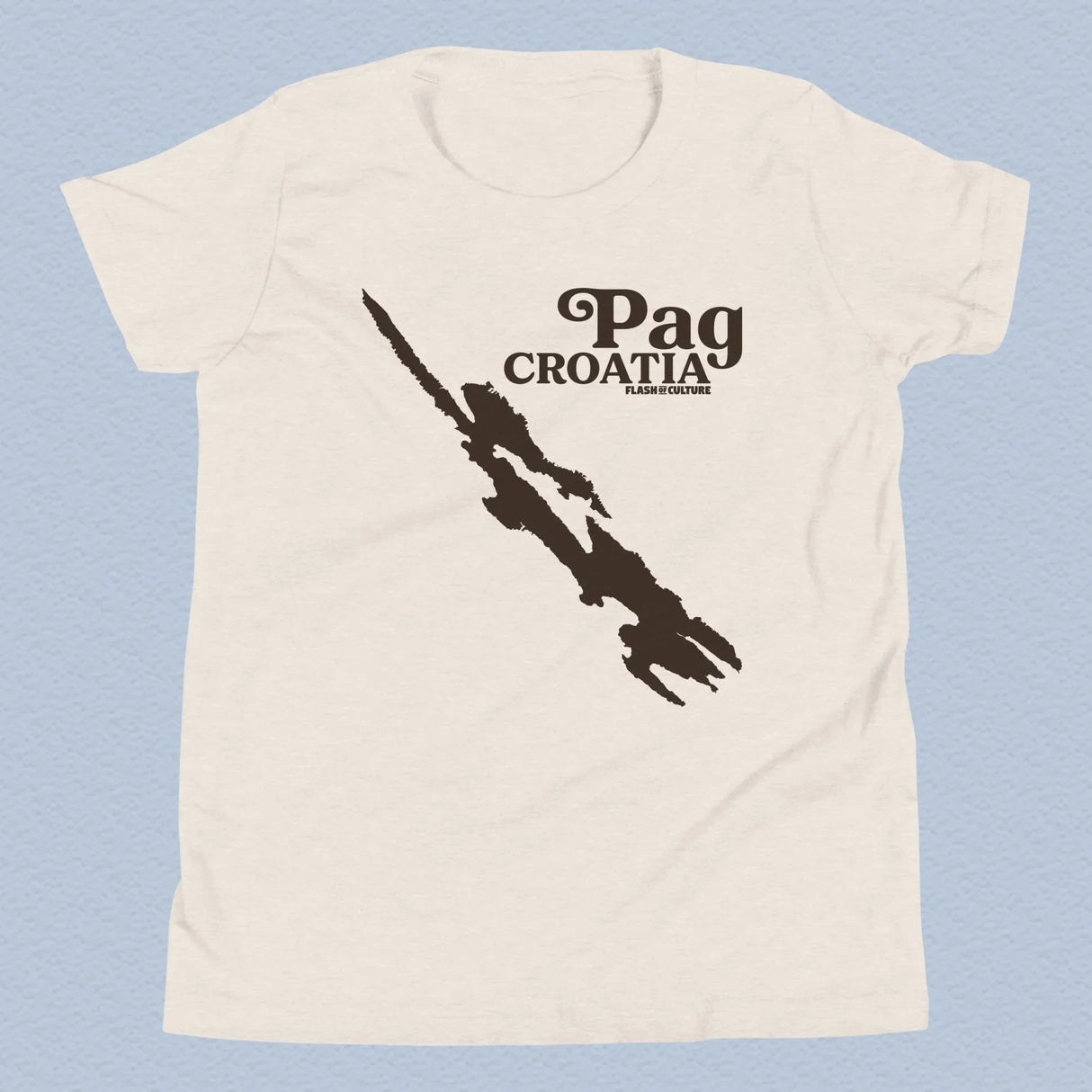 Pag Island Croatia T-Shirt Kids Youth Size 6+ years