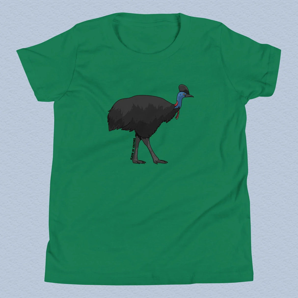 Australian Cassowary T-Shirt Kids Youth Size 6+ years