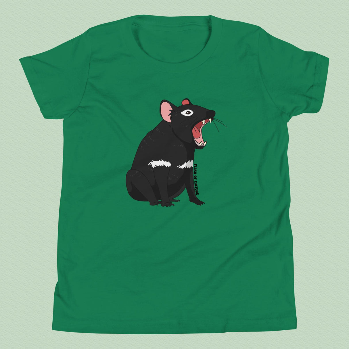 Australian Tasmanian Devil T-Shirt Kids Youth Size 6+ years