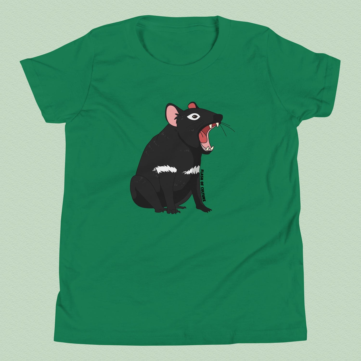 Australian Tasmanian Devil T-Shirt Kids Youth Size 6+ years