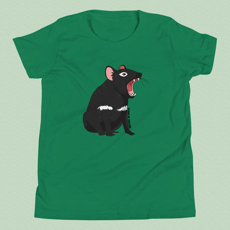 Australian Tasmanian Devil T-Shirt Kids Youth Size 6+ years