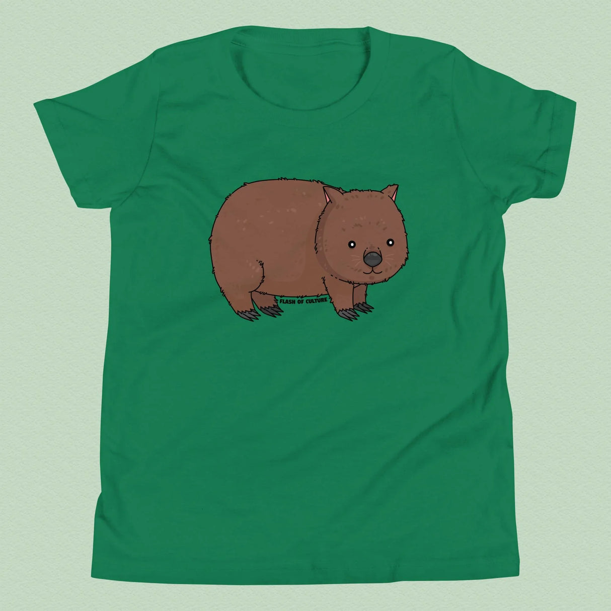 Australian Wombat T-Shirt Kids Youth Size 6+ years