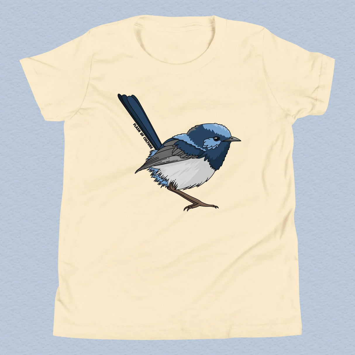 Superb Fairy Wren T-Shirt Kids Youth Size 6+ years