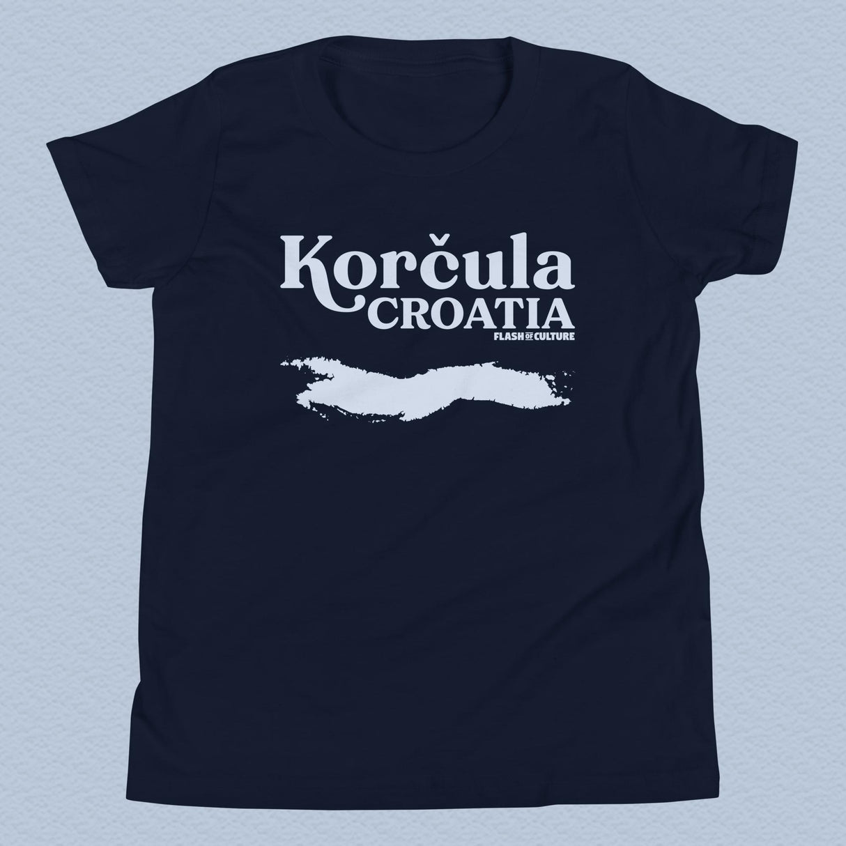 Korcula Croatia T-Shirt Kids Youth Size 6+ years