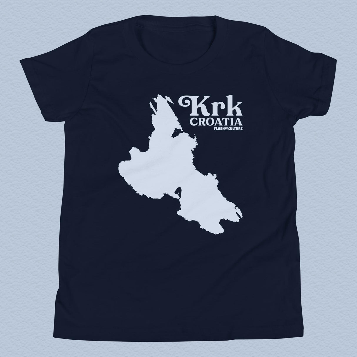 Island of Krk, Croatia T-Shirt Kids Youth Size 6+ years