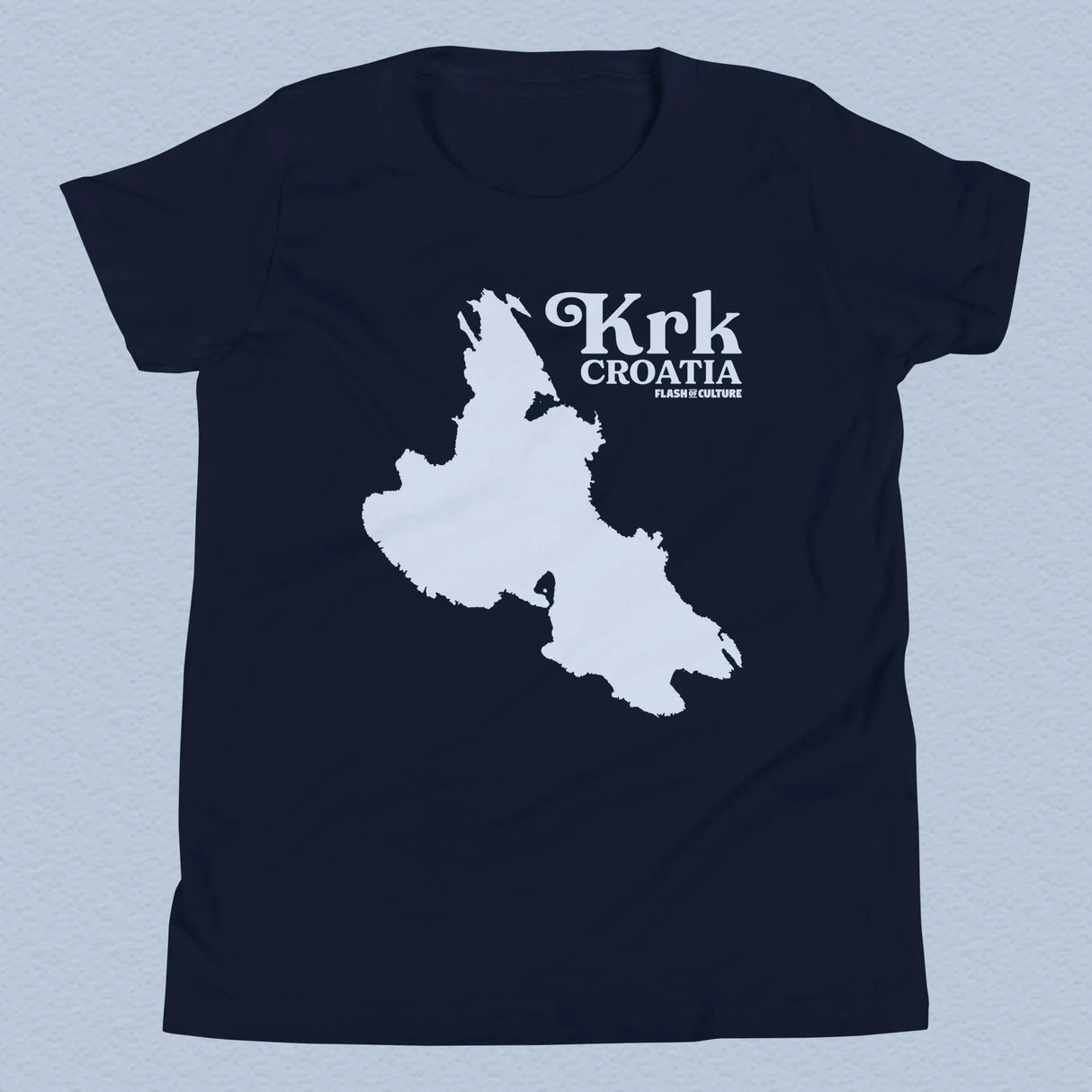 Island of Krk, Croatia T-Shirt Kids Youth Size 6+ years