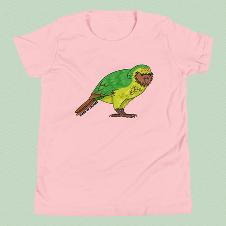 New Zealand Kakapo T-Shirt Kids Youth Size 6+ years