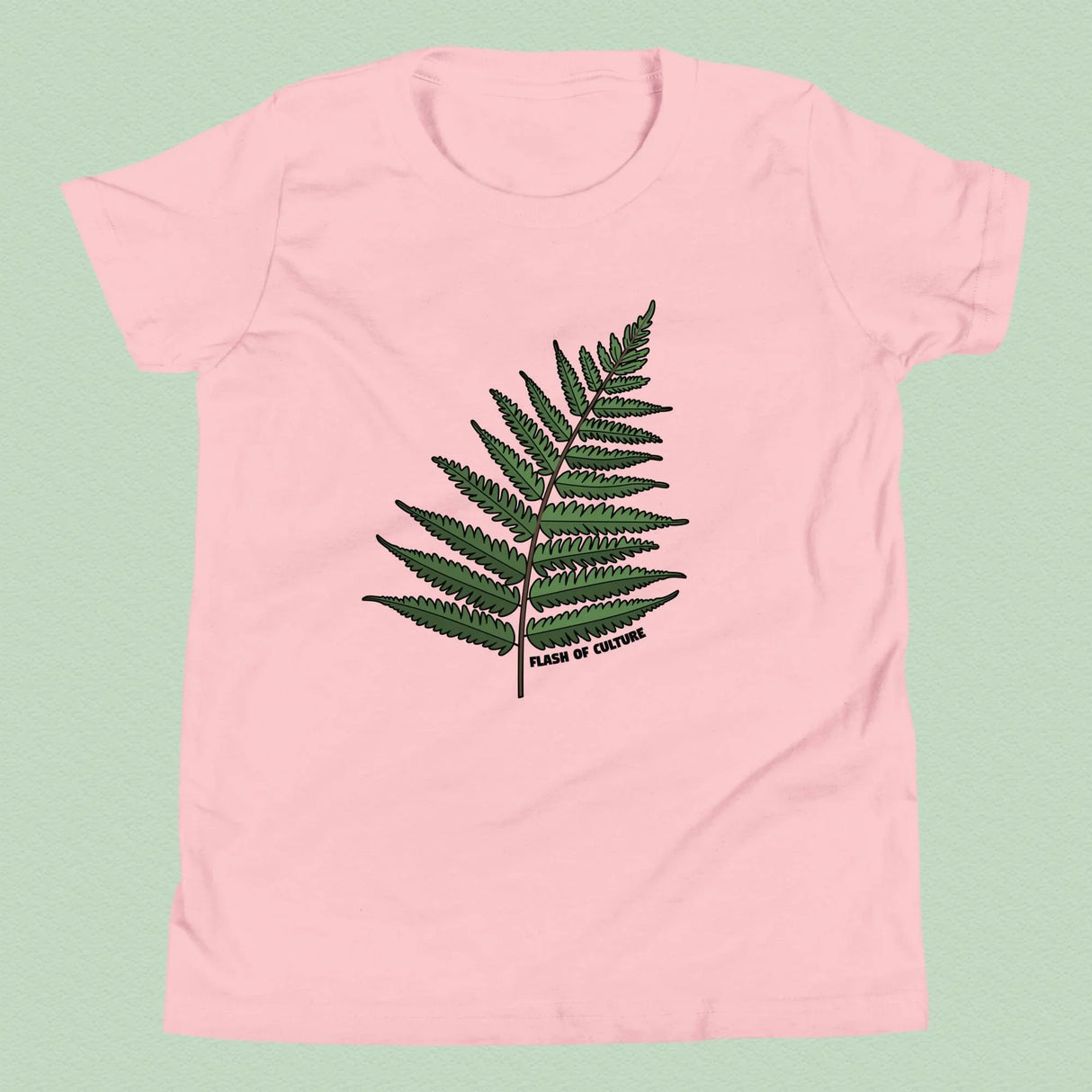 New Zealand Fern T-Shirt Kids Youth Size 6+ years