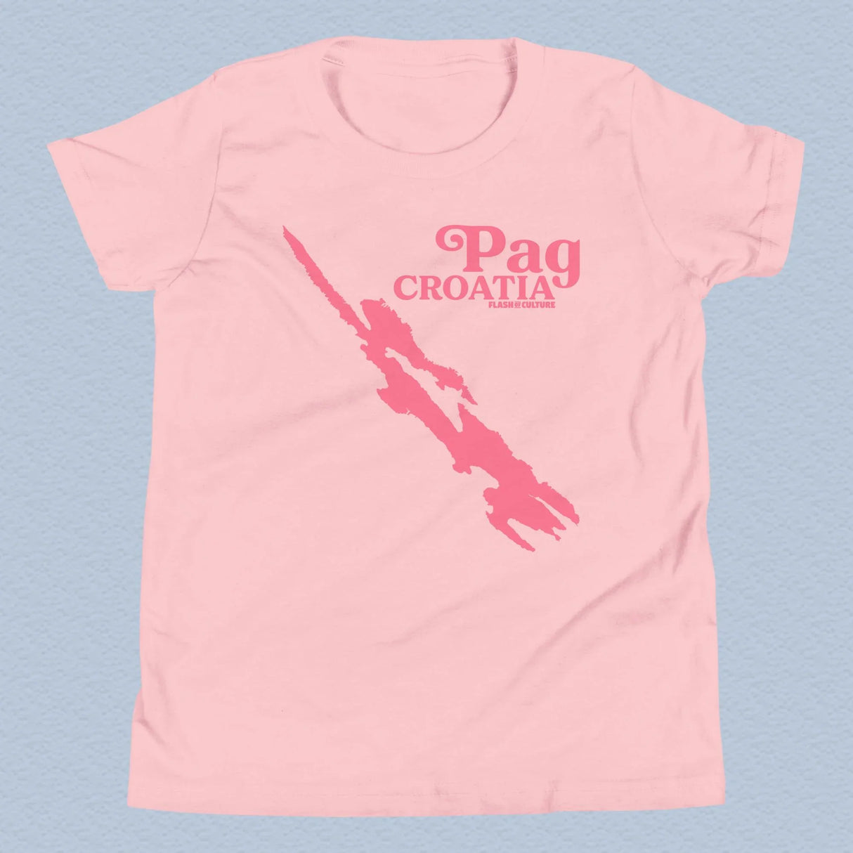 Pag Island Croatia T-Shirt Kids Youth Size 6+ years